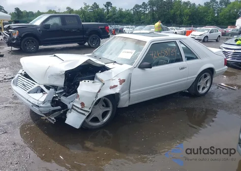 1984 Ford Mustang L from USA, damaged, VIN 1FABP28M2EF136986